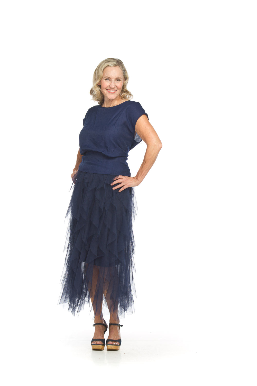 Tulle Skirt Navy