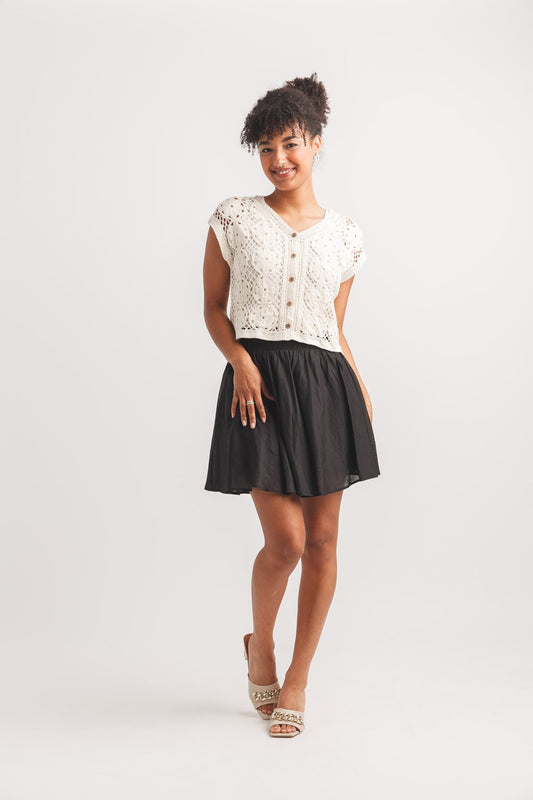 Flaore Skort With Elastic Waist
