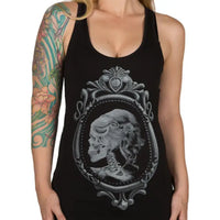 Lolita Cameo Skull Tank Top