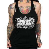 Cat Lady Knuckles Racerback Tank Top