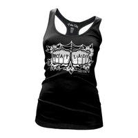 Cat Lady Knuckles Racerback Tank Top