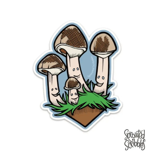 Psilocybin Mushroom Sticker