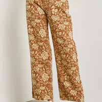 Floral Print Pants