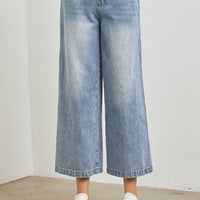 Fade Wash Denim Pants
