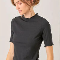 Textued Knit Top