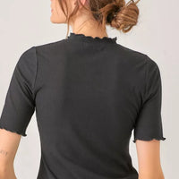 Textued Knit Top