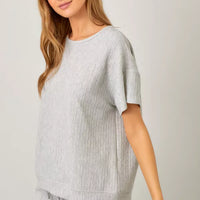 Textured Knit Top