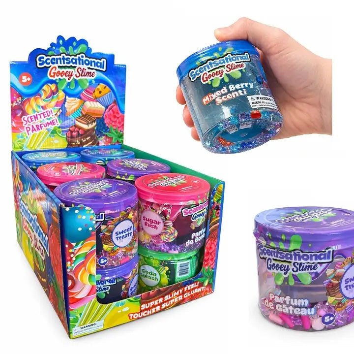 Scentsational Gooey Slime with Mix-in Decals