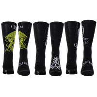 Queen Guitar Tin Crew Socks