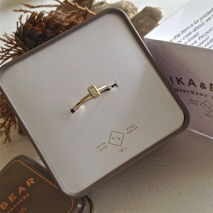 Carroll Baguette Ring.