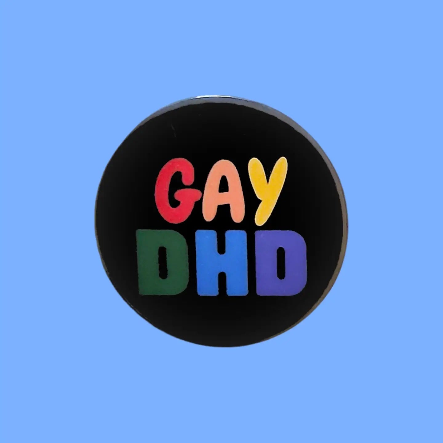 Rainbow Gaydhd Pin