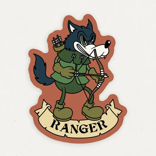 Ranger Dungeons And Dragons Vinyl Sticker
