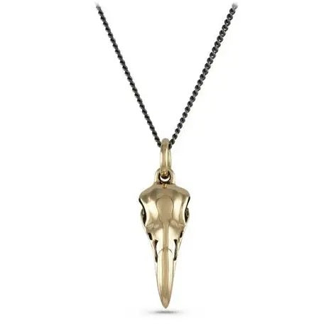Raven Skull Necklace