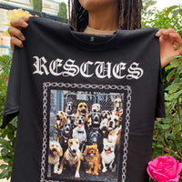Rescue Dogs Tshirt 90s Hip Hop Thug Style