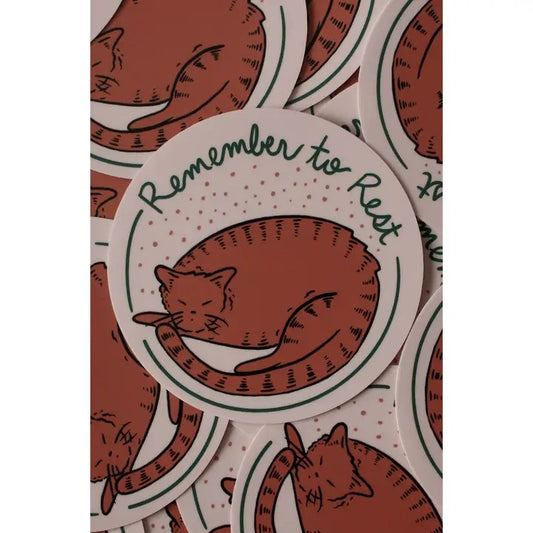 Remember To Rest Sticker
