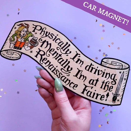 Renaissance Faire - Car Magnet
