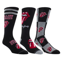 The Rolling Stones Guitar Tin Crew Socks