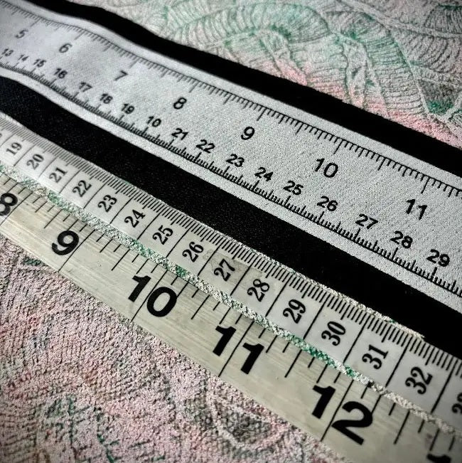 Accurate Ruler Sew On Patch