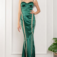 Side Line Detailed Mermaid Dress