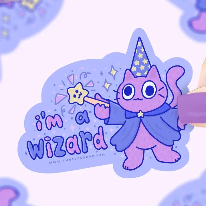 I'm A Wizard Sticker