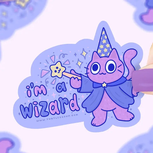 I'm A Wizard Sticker