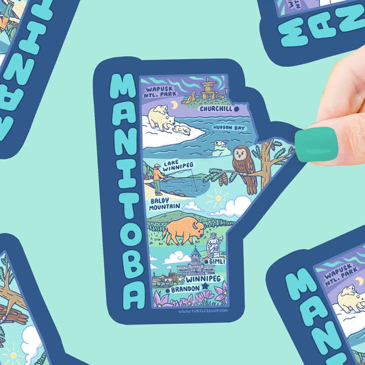 Manitoba Vinyl Sticker