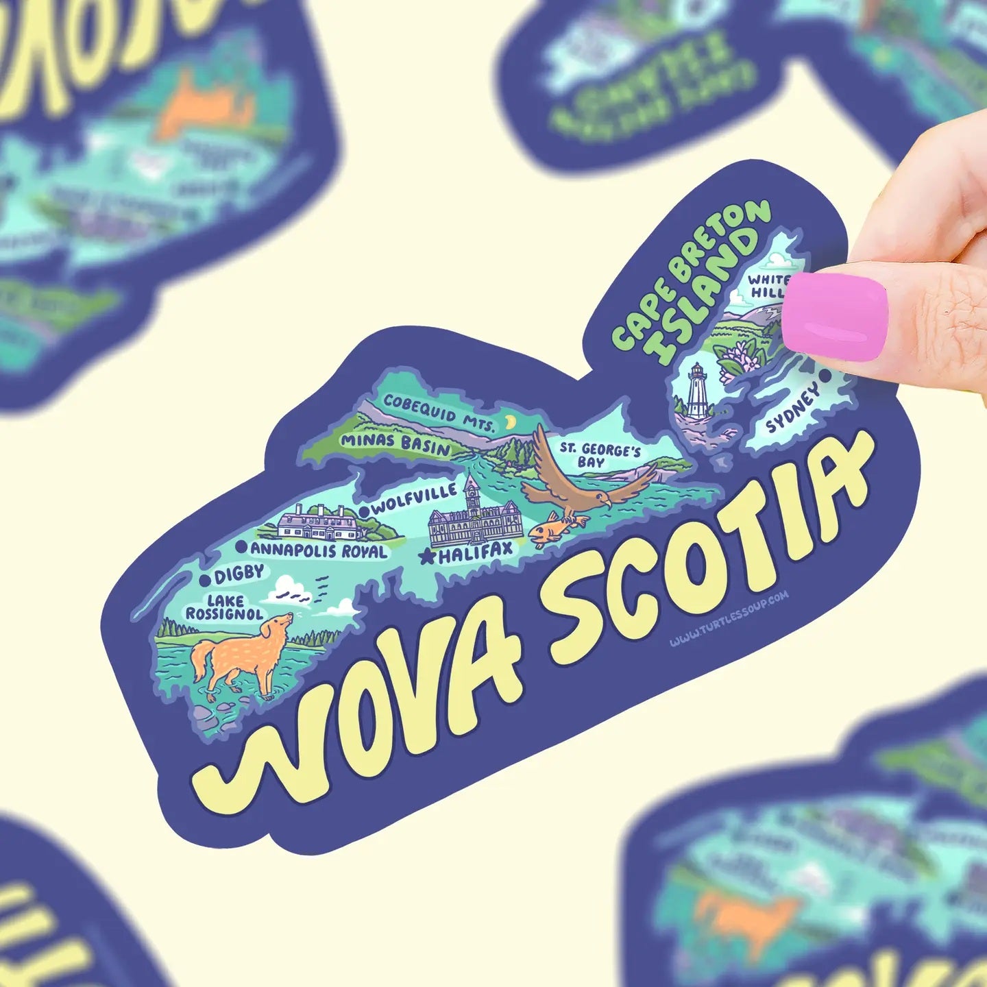 Nova Scotia Vinyl Sticker