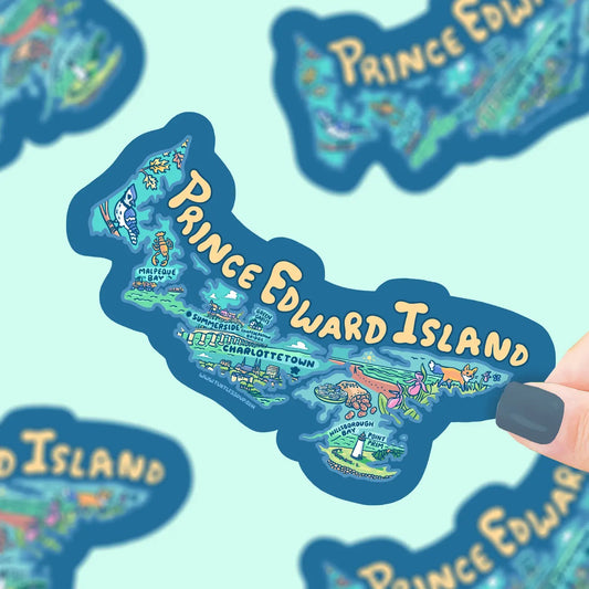 Prince Edward Island Vinyl Sticker