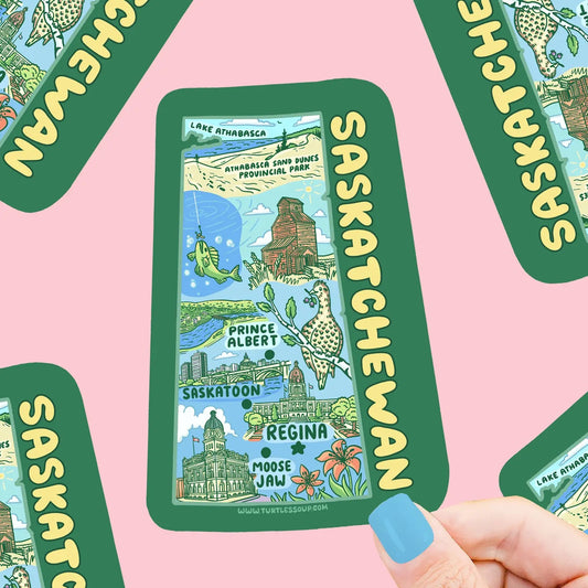 Saskatchewan Vinyl Sticker