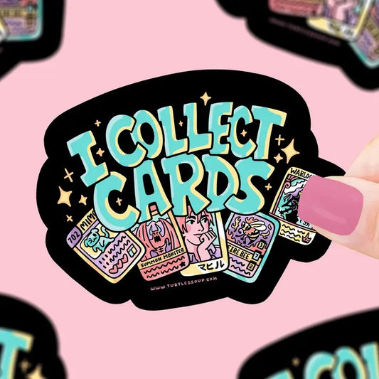 Card Collector Vinyl Sticker