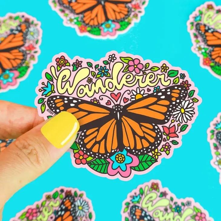 Butterfly Wanderer Wanderlust Art