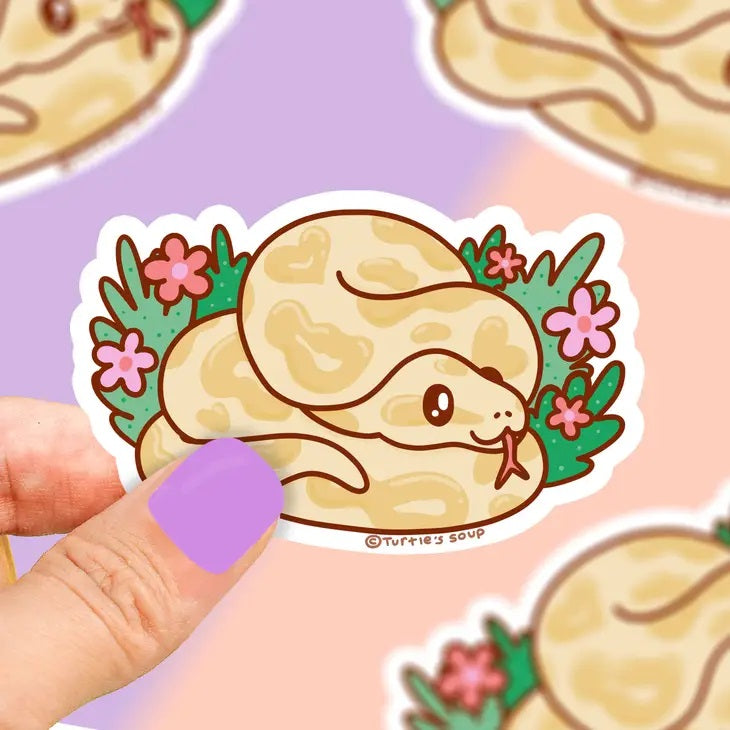 Ball Python Snake Pet Store Sticker