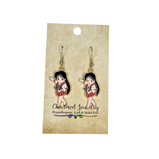 Sailor Mars Earrings