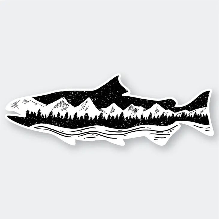 Salmon Sticker