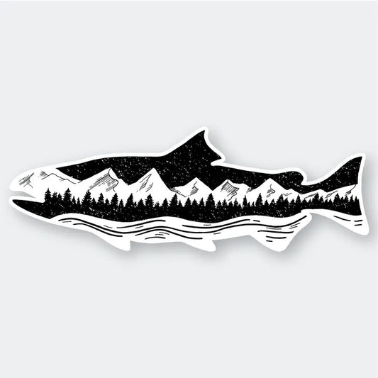 Salmon Sticker