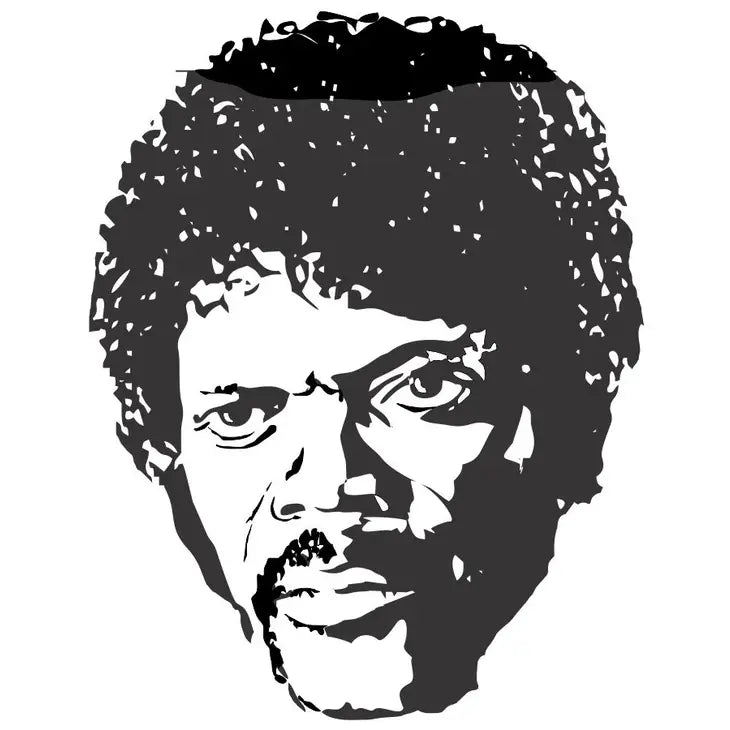 SAMUEL L JACKSON STICKER