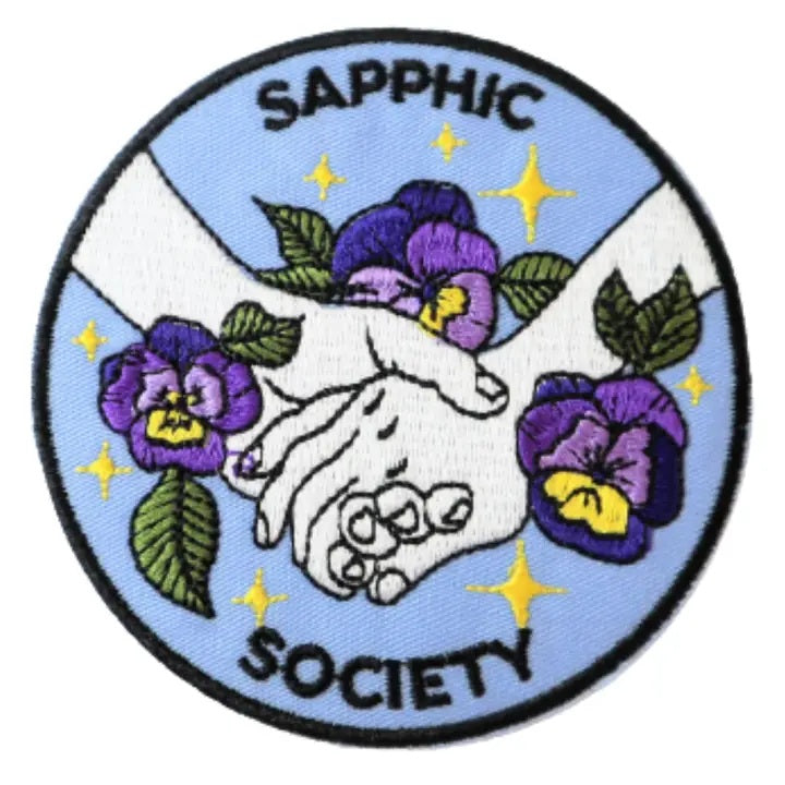 Sapphic Society Iron-On Patch