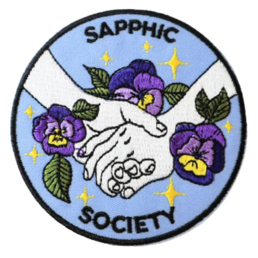 Sapphic Society Iron-On Patch