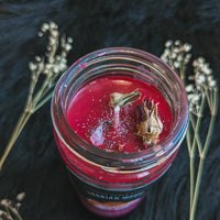 Sapphic Babe Manifestation Candle - Lesbian Flag Candle