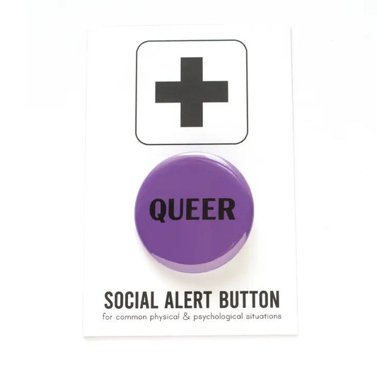 Queer LGBTQ+ Button