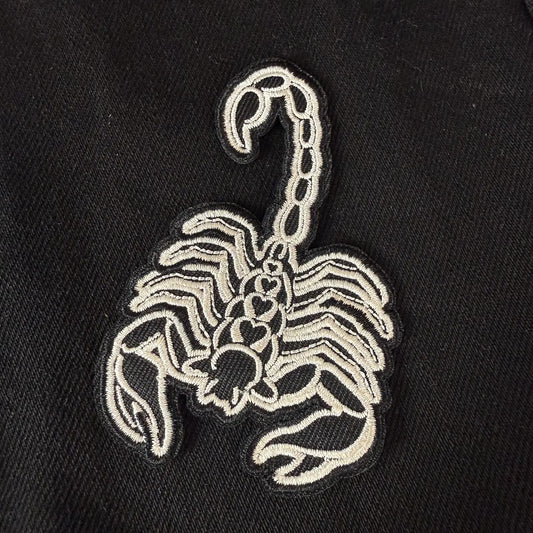 Embroidered Iron-On Patch - Scorpion