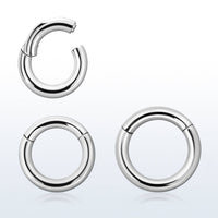 8g Surgical Steel Hinged Hoop