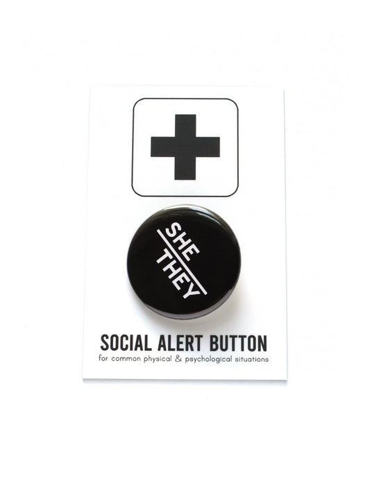 She/They Button