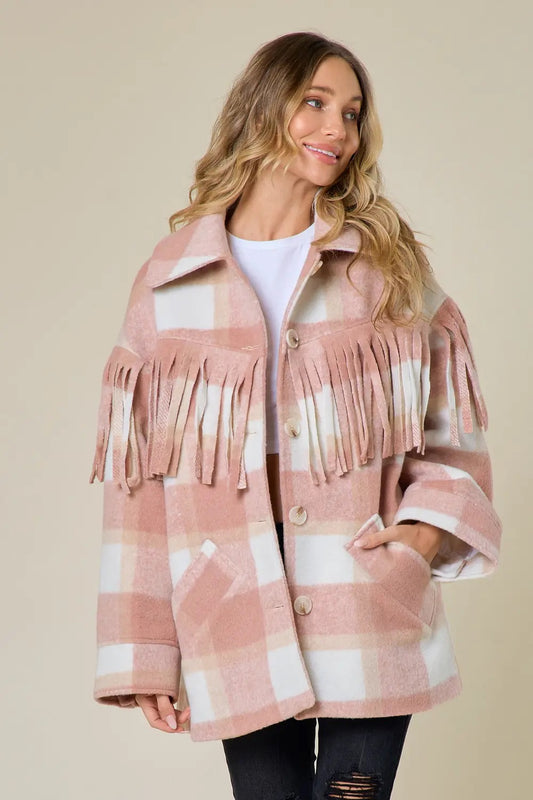 Fringe Shacket