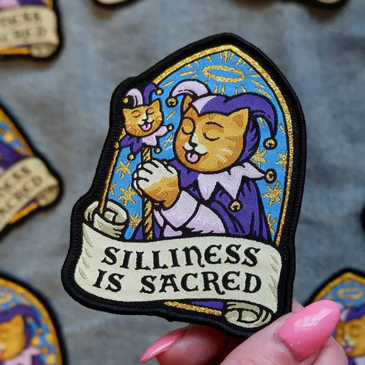 Silliness Is Sacred - Woven Patch