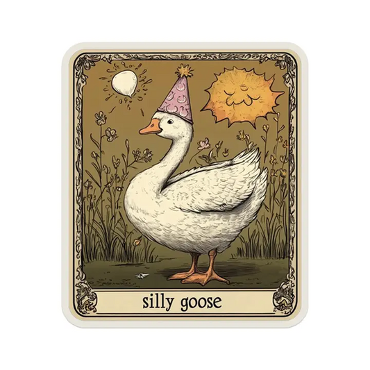Silly Goose Sticker