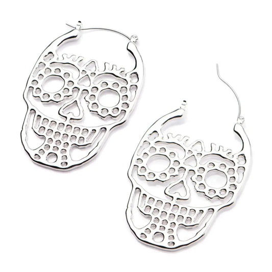 Cutout Skull Plug Hangers