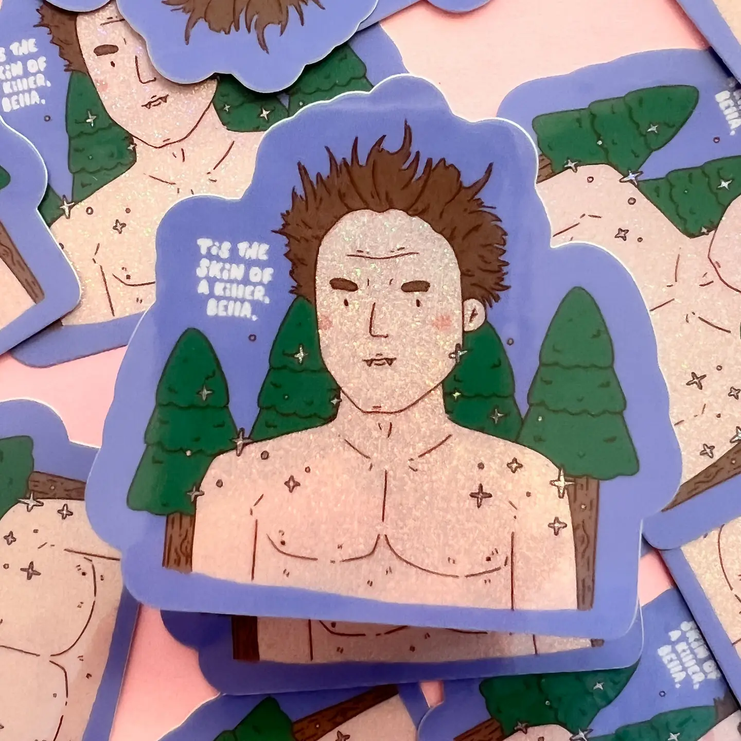 Skin Of a Killer Vinyl Sticker – Culture Craze