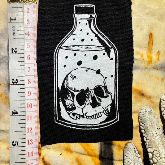 Skull in A Bottle Patch