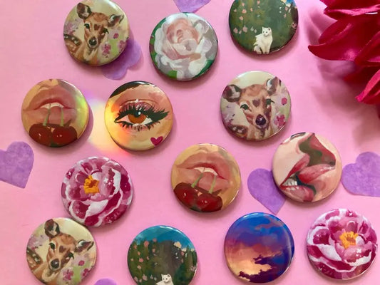 Sky At Dusk Button